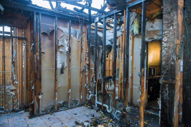 Professional Soot Cleanup technician working in Othello, WA